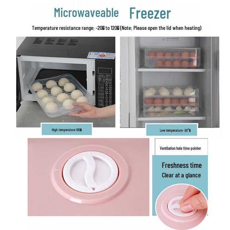 Refrigerator Dumpling Storage Box