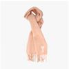 Ami Heart Logo Fringe Muffler Aw0004 680