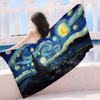 Art Category world famous painting Microfiber Blanket Quick Drying Beach Towels Oversized Printing Super Absorbent Pool Towel