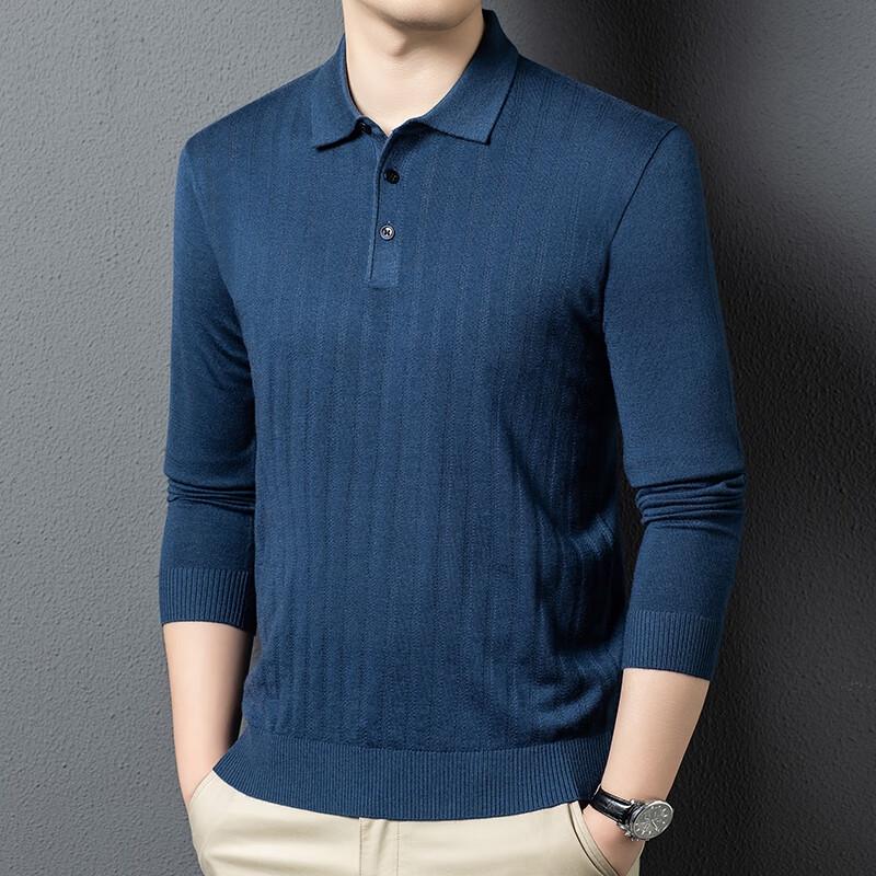 Yiliteng Herren Strickpullover mit Polokragen