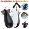 1-5PCS Carp Fishing Rocket Feeder Spod Bomb Float Lure Bait Holder Spomb Pellet Rockets Feeders Position Gear Accessories