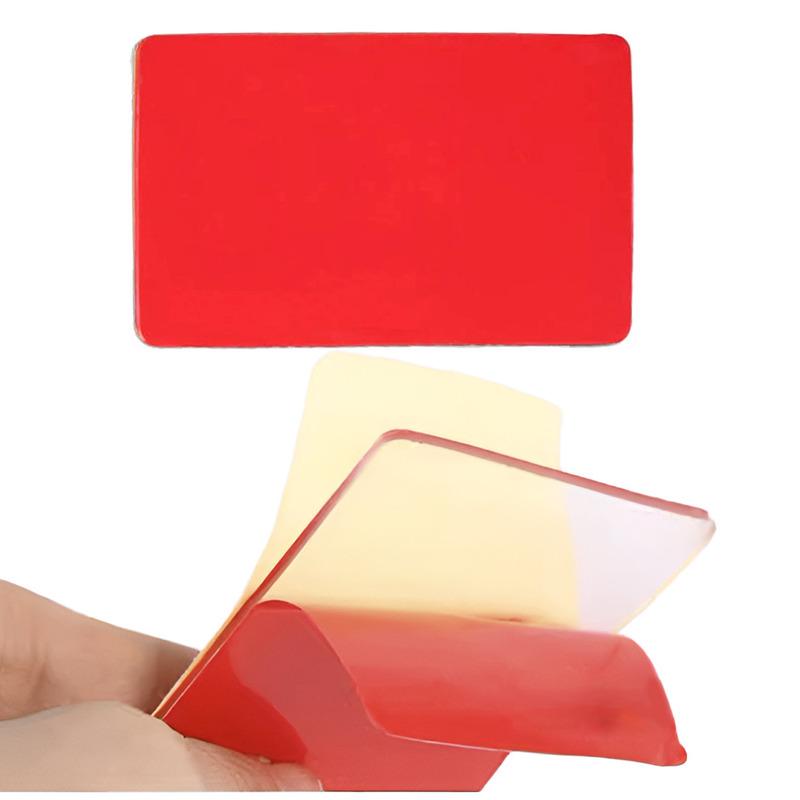 Universal 4Pcs Windscreen Windshield Rain Light Sensor Gel Self-adhesive Film Chip Silicone Tape Pad Repair Kit