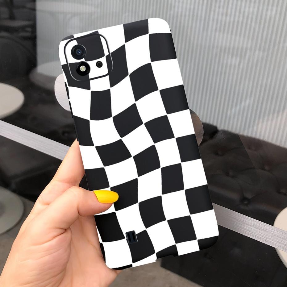 Lovely Pattern Phone Case For Realme C11 2021 C 11 2020 RMX2185 Macaroon Silicone Soft Cases Cover For Realme C11 (2021) RMX3231