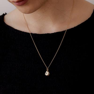ROAJU Crushed Metal Necklace