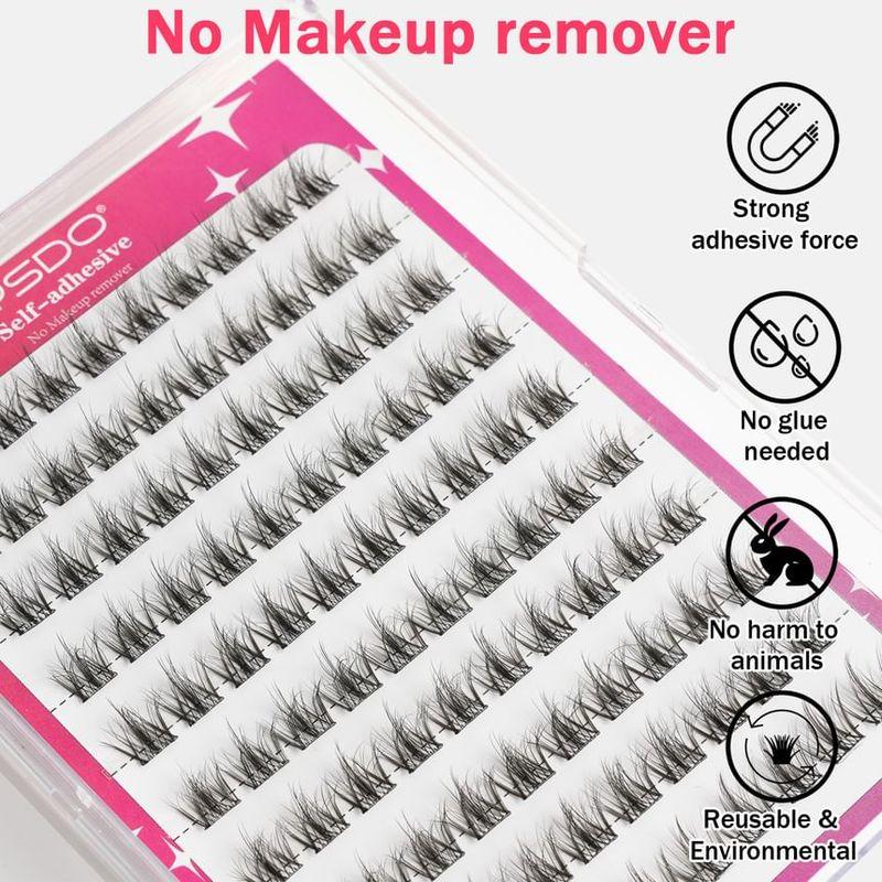 Lashie - Glue-free Multipack False Eyelashes Cluster