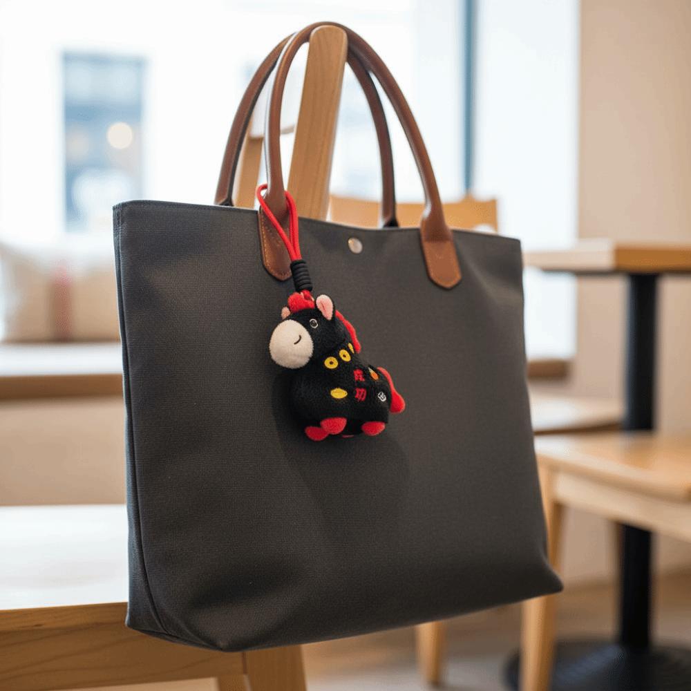 Year of Horse Year of The Horse Plush Toy Fluffy Horse Doll Pendant  Pony Pendant Gift