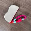 Hot! Glasses bag sunglasses protective cover convenient to go out silicone glasses case storage bag key coin purse with lanyard