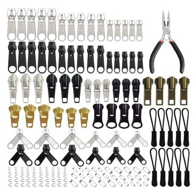 Reißverschluss Reparaturset für Jeans, Zelte, Gepäck, Rucksäcke, Jacken und Taschen