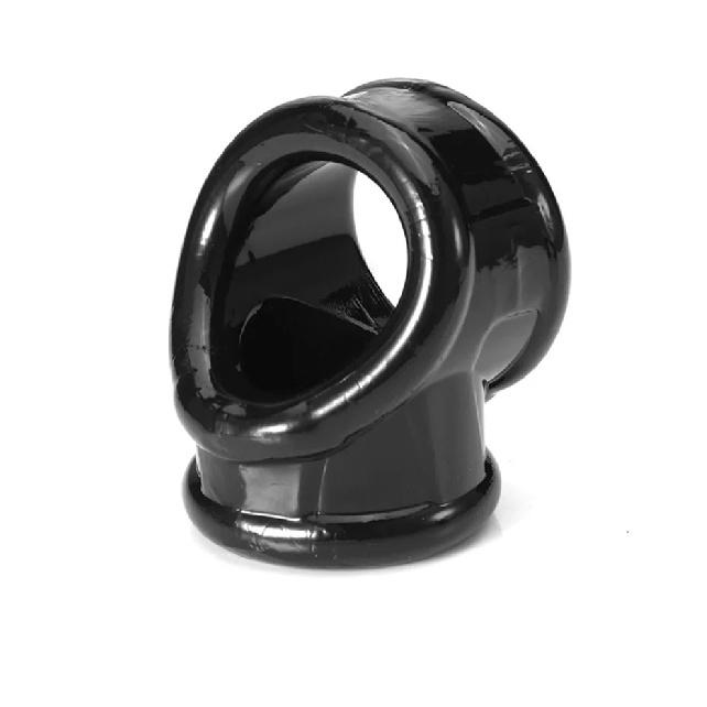 Soft Silicone Cock Cage Penis Rings Scrotum Testis Restraint Erection Lasting Time Male Delay Ejaculation Adult Sex Toy For Men