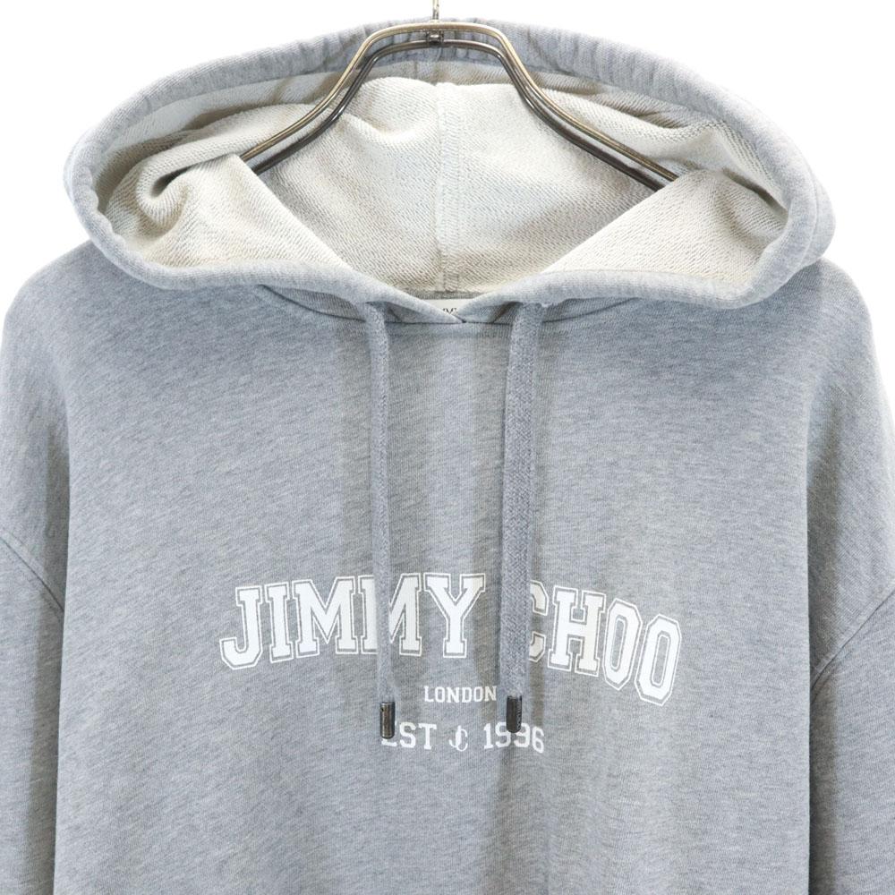 Jimmy Choo Made In Italy Long Sleeve Sweat Trainer S Gray Men's Used