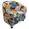 Stretch Club Chair Covers Printed Armchair Cover for Bar Counter All-inclusive Slipcover Washable Tub Couch Cover Home Decor