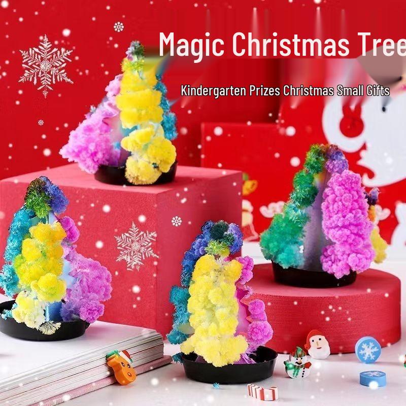 Magic Blooming Christmas Tree: Creative Crystal Tree Toy and Gift for Children