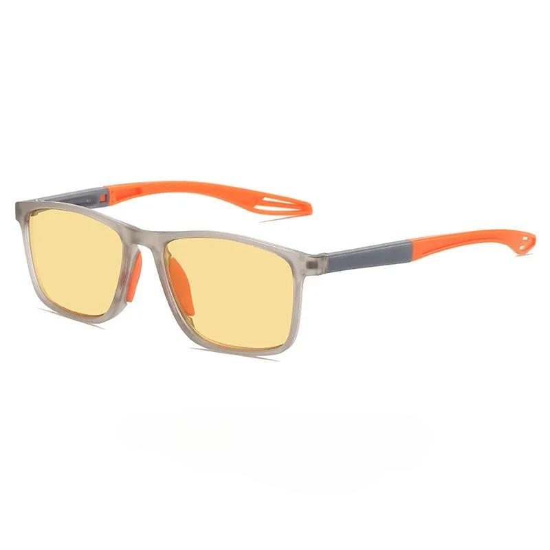 2026 Unisex Night Vision Reading Glasses Fashion Vintage Yellow Lenses Eyeglasses Lenses Women Men TR90 Sports Glasses Far Sight