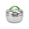 800ml Stainless Steel Thermal Lunch Container Insulated Wide Mouth Lunch Box for Students Office Worker