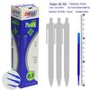 Mofumo 0.5mm Erasable Needle Tip Blue Refill for Students