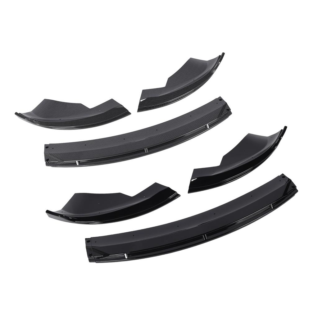 Front Bumper Lip Spoiler Splitter 3 Stage Front Bumper Lip Body Kit Replacement for  Model 3 20
