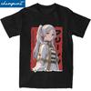 Frieren Beyond Journey's End T Shirt for Men Women Cotton Vintage T-Shirts Crew Neck Tee Shirt Short Sleeve Clothing Classic