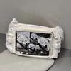 Campus Versatile Simple Solid Color Shoulder Crossbody Postman Bag for Girls Ulzzang Diy Ita Bag JK Uniform Y2K Dolls Bag