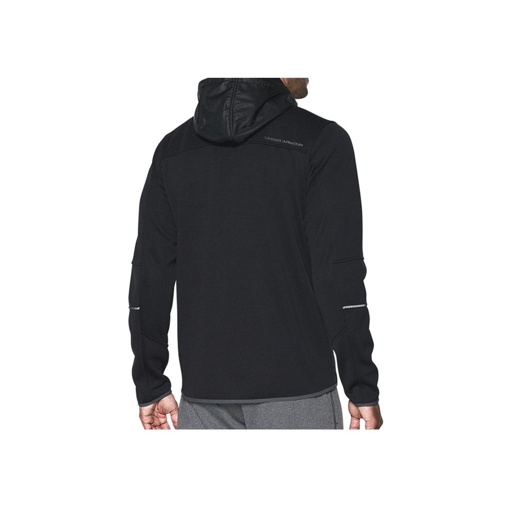 Under Armour Storm Swacket Reflective Design Waterproof Sports Hooded Jacket Men Jacket Black 1280754-001