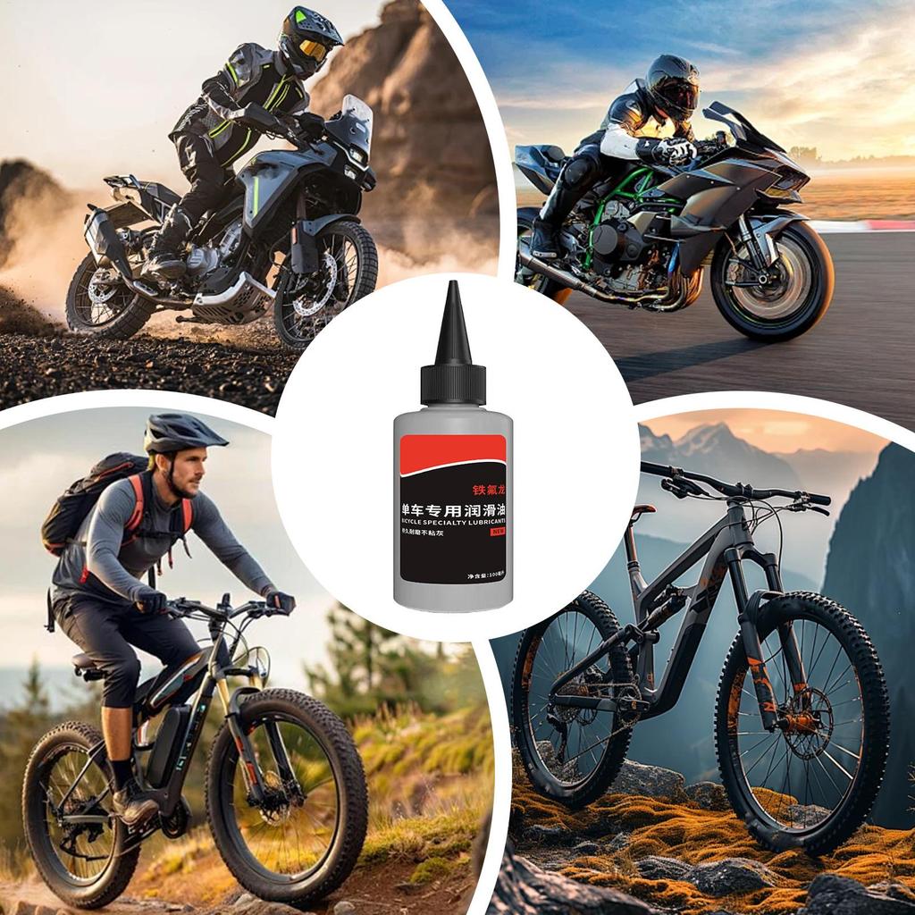 Bike Chain Lubricant 100ml Universal Motorcycle Special Lubricant M TB Road Mountain Bike Dry Lube Chain Oil Care Rustproof