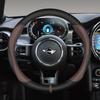 Car Steering Wheel Cover 38cm 15" Leather For MINI COOPER S JCW ONE F54 F55 F56 F60 R60 R61 Auto Accessories
