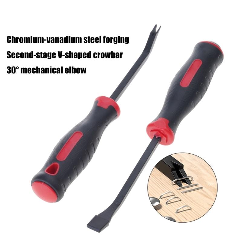 Miniature Nail Puller With V Shape Extraction Feature Strong High Performances Ergonomic Hold For Carpentry Construction