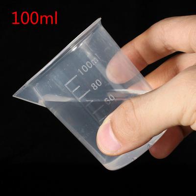 100ml plastová odměrka, odměrka, kuchyňský laboratorní nástroj