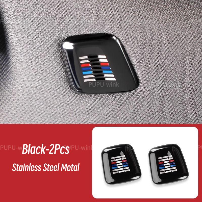 Stainless Steel Roof Speaker Cover for BMW All Series Microphone Interior for BMW 1/2/3/4/5/6 Gt 7 Series X1 X2 X3 X4 X5 X6 PS9