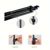 Metal Aluminum Alloy Portable Photography Tripod Light Stand with 1 4 Screw for LED Ring Light Softbox Phone Camera