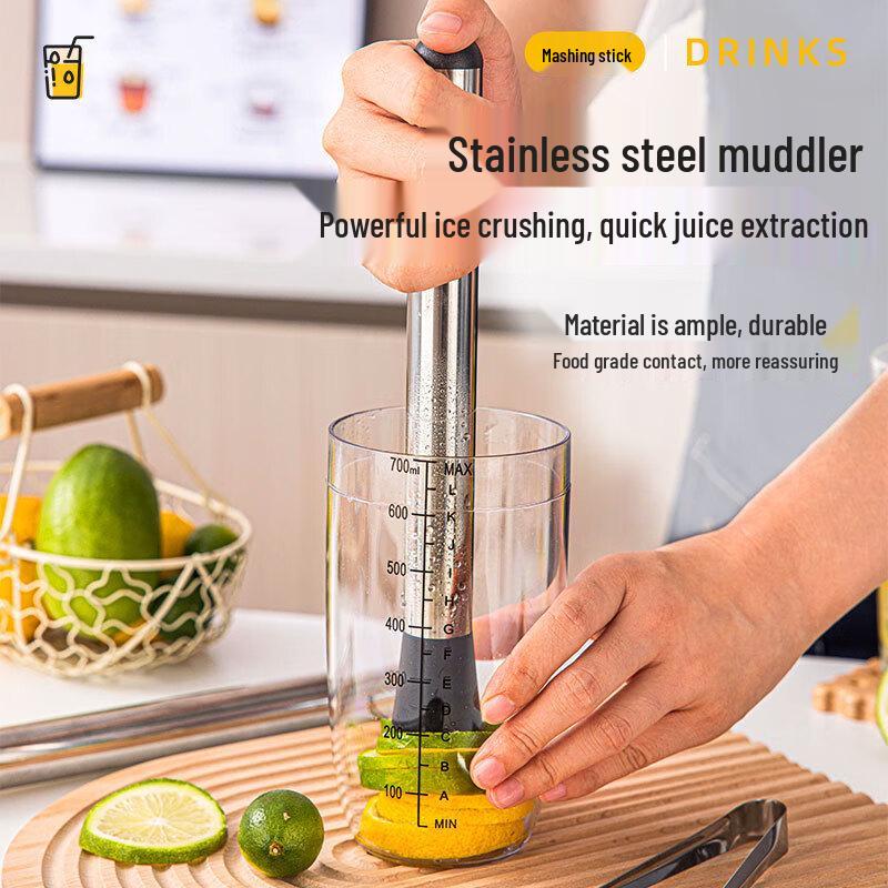 

Stainless Steel Ice Muddler Set