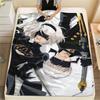 1Pc NieR Automata Print Flannel Blanket, High Quality Comfortable for All Seasons, Home Decor, Warmth and Comfort, Perfect for Christmas Gifts