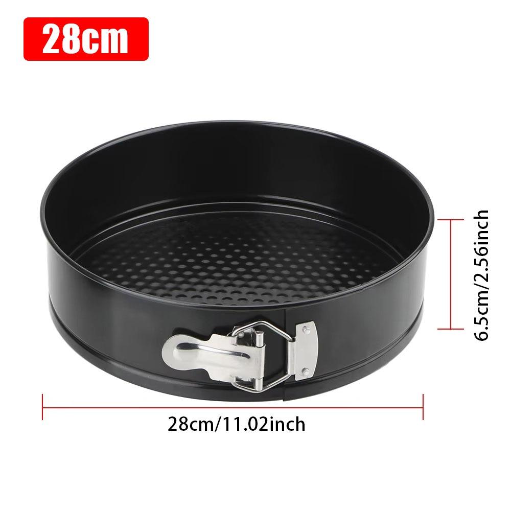 1Pcs Carbon Steel Cake Baking Pan Leakproof Cake Mould New Baking Mould  for Home Kitchen Bakery
