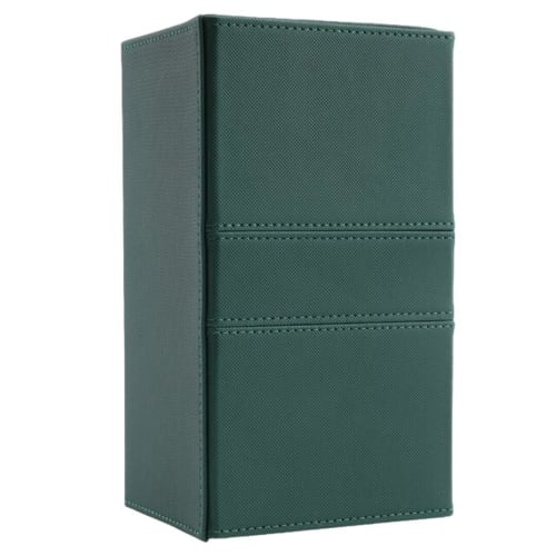 

AiO JAPAN Card Rubber Deck Case PRO 3-Pocket Green Loader Case