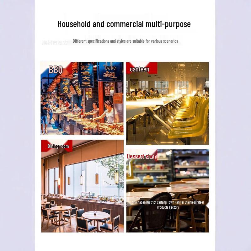 Rectangular Stainless Steel Serving Tray