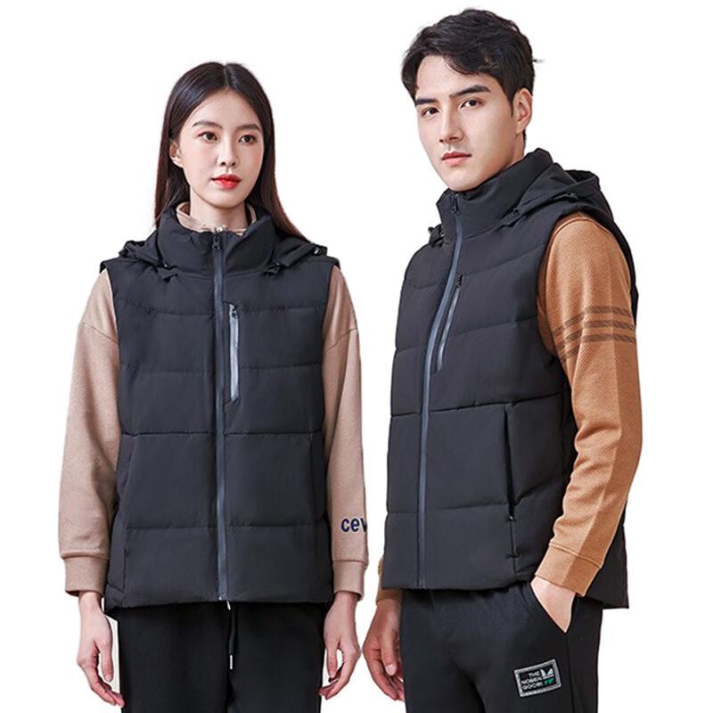 

Zhenzhanhu Unisex Hooded Down Vest S - 6XL