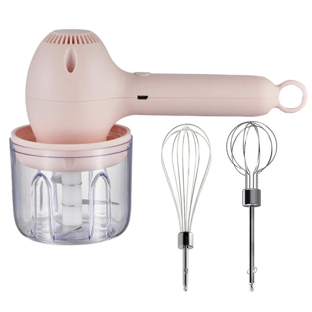 Blender Accessory Kitchen Masher Machine Wireless Egg Beater 30W Motor Convenient Storage Detachable Components