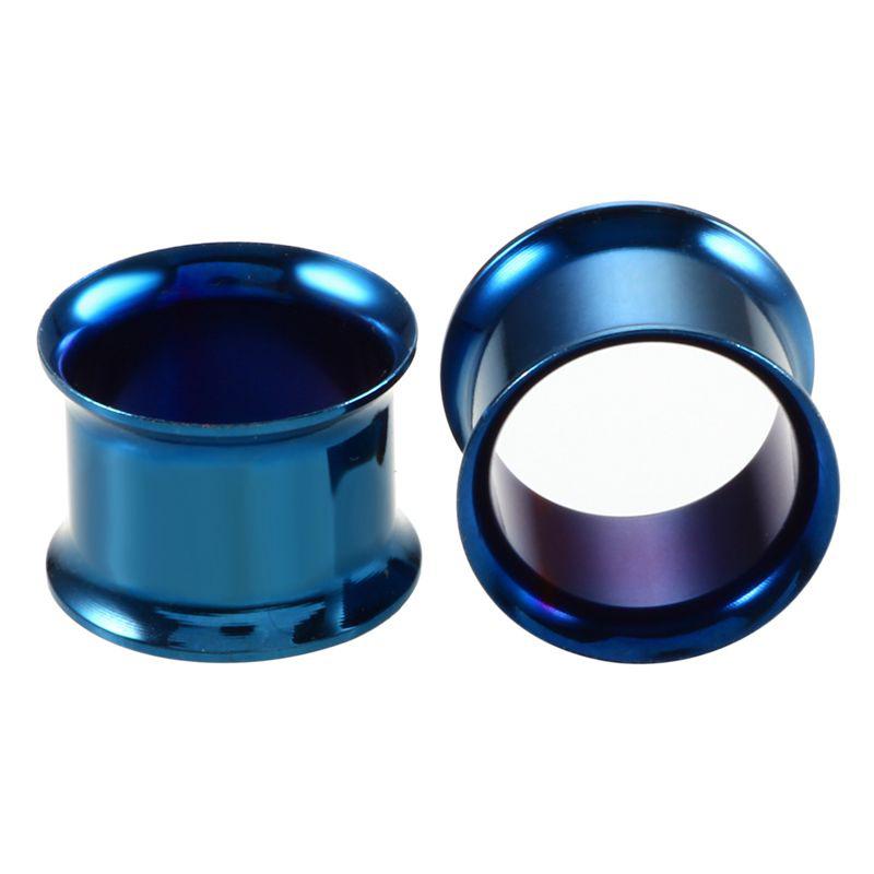 

Многоцветный плаг с двойным расширением и внутренней резьбой из нержавеющей стали 316L 25mm