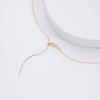 Custom 925 Sterling Silver Italy Snake Chain Adjustable Chain Necklace Gold 18k Plated Necklace Fine Jewelry