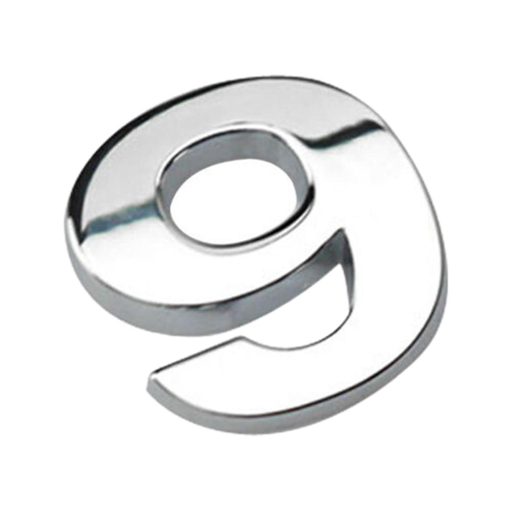 Cars Auto Parts Badge Car Emblem Decals Auto Ornamentsation Sticker Number Self-adhesive Letter