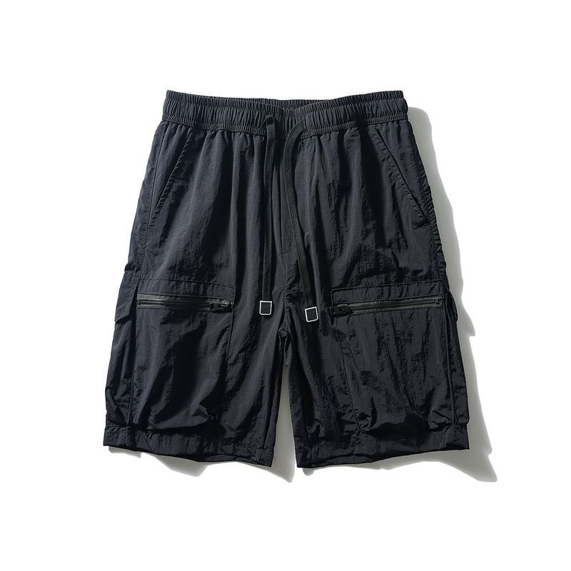 Outdoor Ice Silk Quick-Drying Parka Shorts Men's Summer Thin American Style Loose Fifth Pants Export Men's Pants Nylon Pants