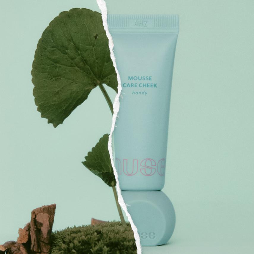 Nuse Mousse Care Cheek Handy 10ml – Soft Blending Liquid Blusher for Natural Glow, Korean