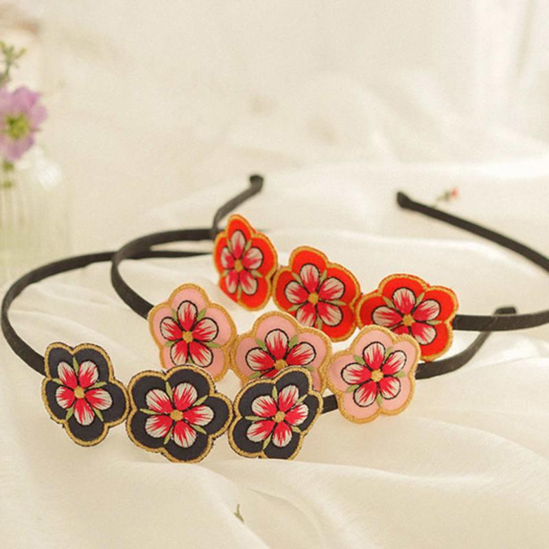 

arimcloset Красивее цветов - Праздничные повязки для волос pretty pink flowers