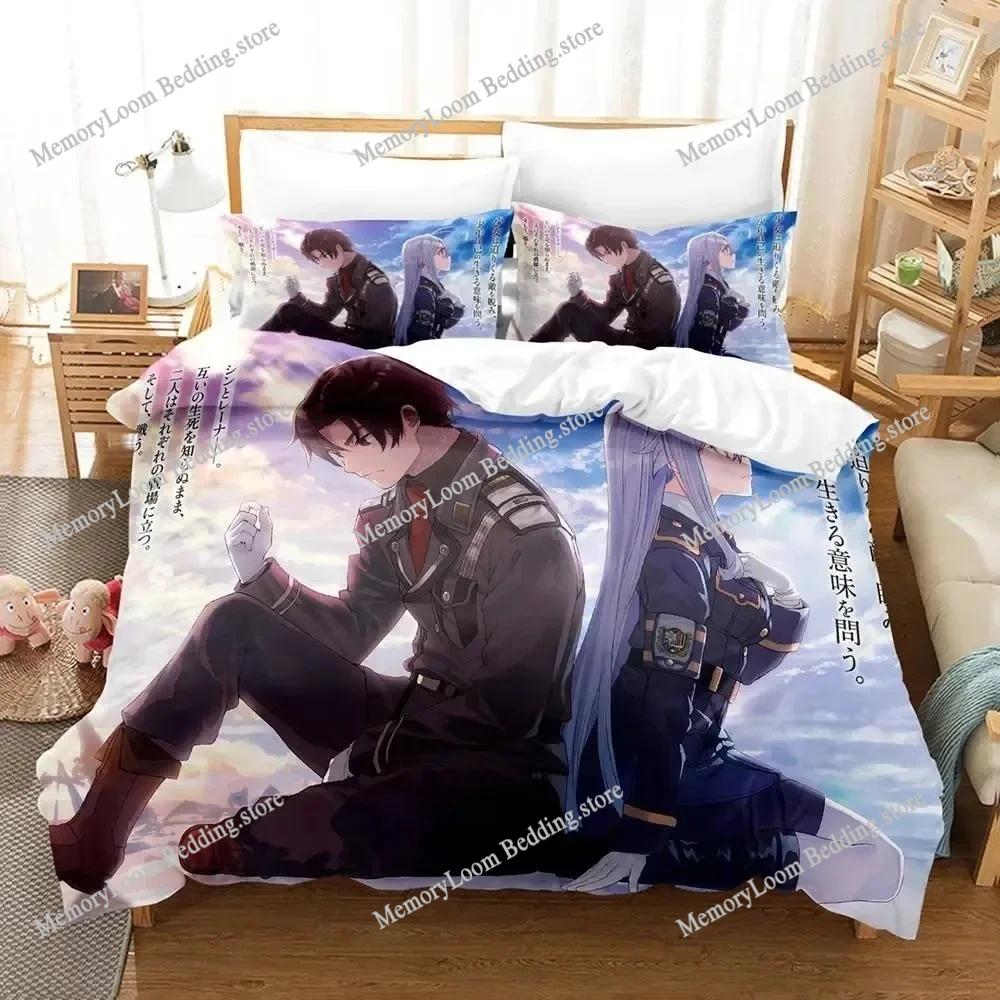 3D Print Premium 86 Eighty Six Bedding Set Duvet Cover Quilt Cover Pillowcase Soft Comforter King/Queen Size Boys Adult Bed Set