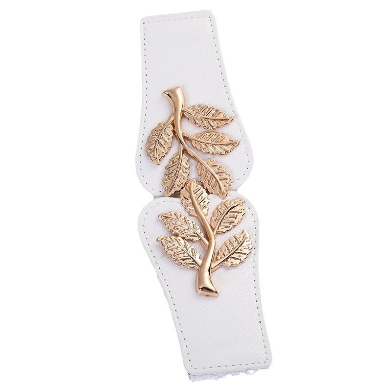 Damski Ozdobny Modny Elastyczny Cienki Pasek do Talii - Wszechstronny na Wszystkie Pory Roku