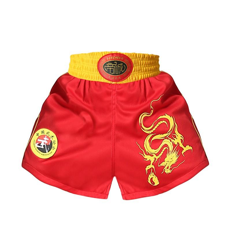 Breathable Cotton Cycling Jersey Set Dragon Martial Arts Training Uniform Men Women Kids