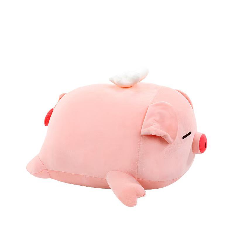 Engel-Sparschwein Plüschtier Komfortkissen - Süßes Geschenk zum Geburtstag von Mädchen