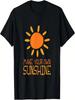 Faça Seu Próprio Sol Camiseta de Atitude Positiva Inspiradora
