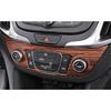For Chevy Equinox 2018-2024 Peach Wood Grain Center Console AC Switch Panel Trim