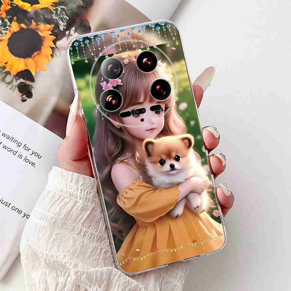 Case For Xiaomi 14 Ultra Butterfly Silicone Soft Phone Cover For Xiaomi Mi 14 Mi14 Ultra Shockproof Back Fundas Xiaomi 14Ultra