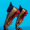 FG/ Soccer Shoes Society Men's Football Boots Grass Anti-Slip Outdoor Training Cleats Futsal Sneakers Children Sports Footwear